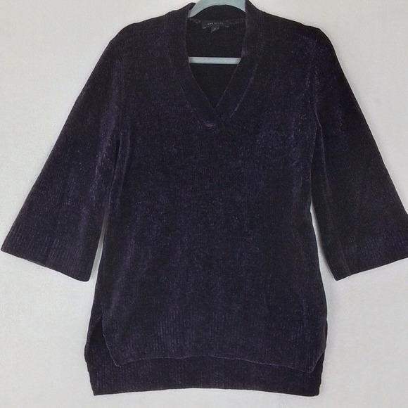 Ann Taylor Casual Chenille Sweater Size XS in‎ Purple - Picture 1 of 10